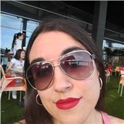 Profesora para dar clases de inglés con estusiasmo.